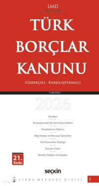  Türk Borçlar Kanunu | Türk Borçlar Kanunu | Mutlu Dinç | Seçkin Yayıncılık | 9786253611323 