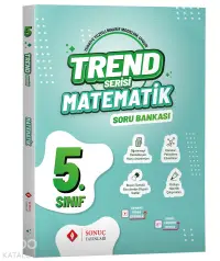 Sonuç Yayınları Trend Serisi 5.Sınıf Matematik Soru Bankası