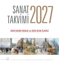  Sanat Takvimi 2027 Duvar Takvimi | Sanat Takvimi 2027 Duvar Takvimi | Kolektif | Angora Yayıncılık | 9786258968101 