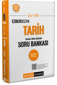  Pegem Akademi 2027 KPSS Genel Kültür Ezberbozan Tarih Soru Bankası | Pegem Akademi 2027 KPSS Genel Kültür Ezberbozan Tarih Soru Bankası | Kolektif | Pegem Akademi Yayıncılık (Sınavlara Hazırlık) | 9786258897760 