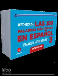 Las 100 Palabras Más Usadas En Español 3; Redhouse İspanyolca Sözcük Kartları