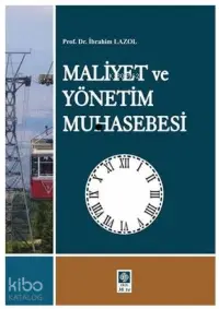 Maliyet ve Yönetim Muhasebesi