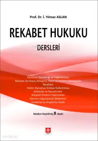 Rekabet Hukuku Dersleri