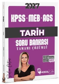  Hoca Kafası 2027 KPSS MEB AGS Tarih Soru Bankası Çözümlü | Hoca Kafası 2027 KPSS MEB AGS Tarih Soru Bankası Çözümlü | Selin Ortaç | Hoca Kafası Yayınları (Hazırlık) | 9786255938916 
