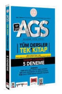 Yargı 2025 MEB-AGS Tüm Dersler Tek Kitap Tamamı Çözümlü 5 Deneme