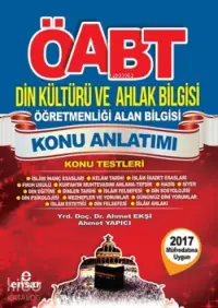 ÖABT Din Kültürü ve Ahlak Bilgisi Öğretmenliği Alan Bilgisi Konu Anlatımı