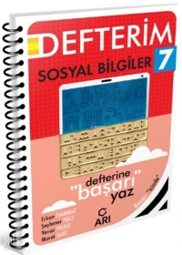  Arı 7Sınıf Sosyal Bilgiler Akıllı Defteri | Kolektif | Arı Yayıncılık (Hazırlık) | 9786257832632 | 