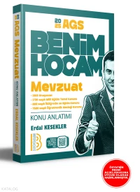 Benim Hocam 2025 AGS Mevzuat Konu Anlatımı