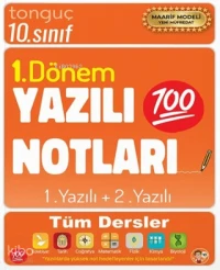  Tonguç Akademi 10 Sınıf Yazılı Notları 1 Dönem 1 ve 2 Yazılı | Tonguç Akademi 10 Sınıf Yazılı Notları 1 Dönem 1 ve 2 Yazılı | Kolektif | Tonguç Akademi | 9786258588859 