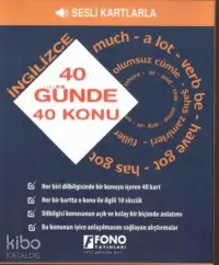 40 Günde 40 İngilizce Konu