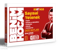  Benim Hocam 2027 AGS Sayısal Yetenek Ders Notları | Benim Hocam 2027 AGS Sayısal Yetenek Ders Notları | Şenol Aydın | Benim Hocam Yayınları | 9786258906592 