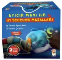 Ayıcık Mavi ile İyi Geceler Masalları Seti (7 Kitap)