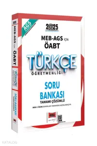 MEB-AGS ÖABT Türkçe Öğretmenliği Soru Bankası