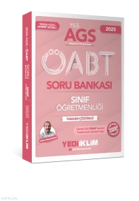 Yediiklim 2025 MEB AGS ÖABT Sınıf Öğretmenliği Tamamı Çözümlü Soru Bankası