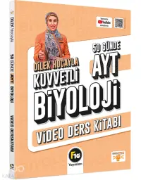 Dilek Hocayla 50 Günde AYT Biyoloji Video Ders Kitabı F10 Yayınları