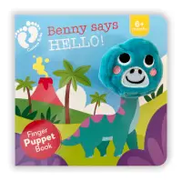 Benny Says Hello: Curious Baby Finger Puppet