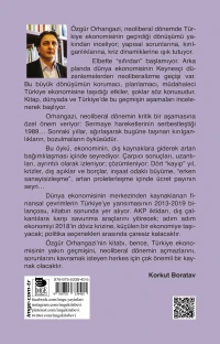 Türkiye Ekonomisinin Yapısı; Sorunlar Kırılganlıklar ve Kriz