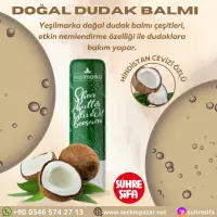 Doğal Dudak Balmı Hindistan Cevizli 5gr