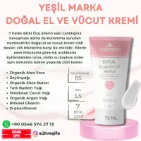 Doğal El ve Vücut Kremi 75ml