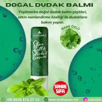 Doğal Dudak Balmı Naneli 5gr