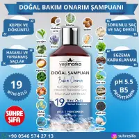 Doğal Bakım Şampuanı Bakım Onarım 19 Özlü 400ml