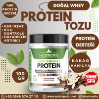 Whey Protein Tozu Kakao Vanilya - 100gr