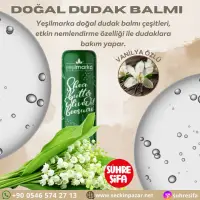 Doğal Dudak Balmı Vanilyalı 5gr