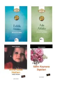 Aile Ebeveyn Seti Evlilik Ahlakı-aile Ahlakı-anne Baba Hakları-gelin Kaynana Ilişkileri 4'lü Set