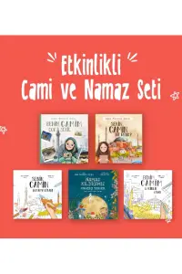 Çocuklar İçin Etkinlikli Cami ve Namaz Seti 5'li Set