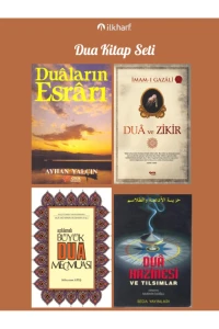 Dua Kitap Seti Duaların Esrarı-dua Hazinesi-büyük Dua Mecmuası-dua Ve Zikir 4'lü Set