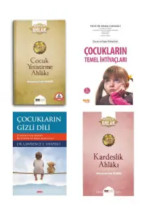 Çocuk Eğitim Seti Çocuk Yetiştirme Ahlakı Çocukların Gizli Dili Kardeşlik Ahlakı 4'lü Set