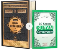 Rahle Boy 30 Özellikli Kuran-ı Kerim ve Tefsiri (10 Saatte Kuran Öğreniyorum Kitabı Hediyeli) – Kabe