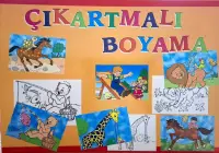 Çıkartmalı Boyama