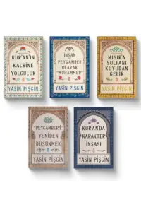 Yasin Pişgin Serisi Kuranın Kalbine Yolculuk-insan Ve Peygamber Olarak Muhammed 5'li Set