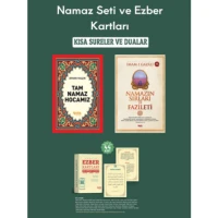 Namaz Seti ve Ezber Kartları Kısa Sureler Ve Dualar Tam Namaz Hocamız - Namazın Sırları 3'lü Set