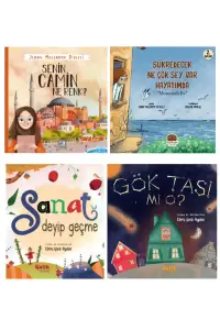 Çocuklar Için Öykü Seti Senin Camin Ne Renk-manzaralı Ev-sanat Deyip Geçme-göktaşı Mı O? 4'lü Set