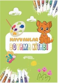  Hayvanlar Boyama Kitabı | Akasya Yayıncılık | 9786052364444 | 