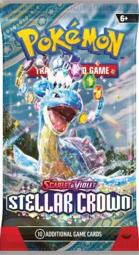 Pokemon Tcg Stellar Crown Tek Booster Paket