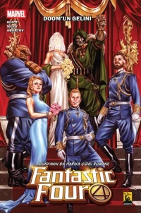  Fantastic Four Cilt4 Doomun Gelini | Dan Slott | F Sinan Ural | Ahmet Kocaoğlu | Mehmet Büyükturna | Arkabahçe Yayıncılık | 9786259099804 | 