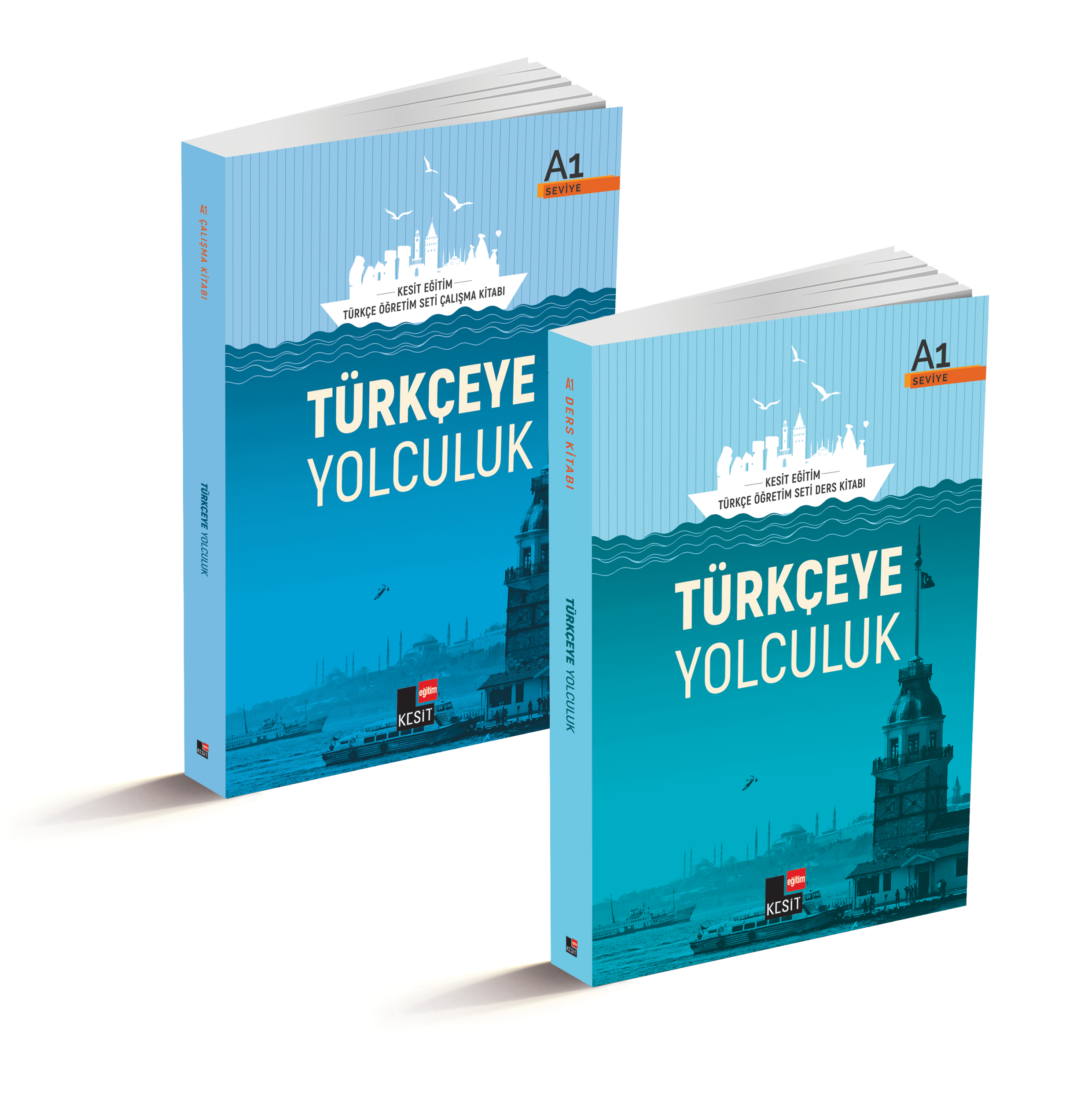 Türkçeye Yolculuk ; A1 Ders Kitabı + A1 Çalışma Kitabı kitap kapağı