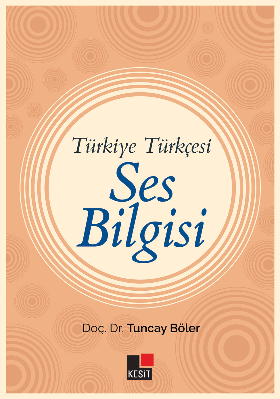 Türkiye Türkçesi Ses Bilgisi kitap kapağı