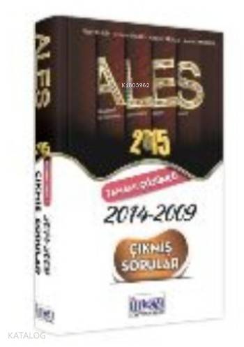 Ales Tamamı Çözümlü Çıkmış Sorular (2015)
