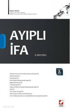  Ayıplı İfa | Ayıplı İfa | Nihat Yavuz | Seçkin Yayıncılık | 9789750217876 