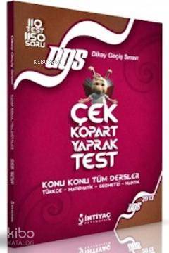 DGS Çek Kopart Yaprak Test 2013