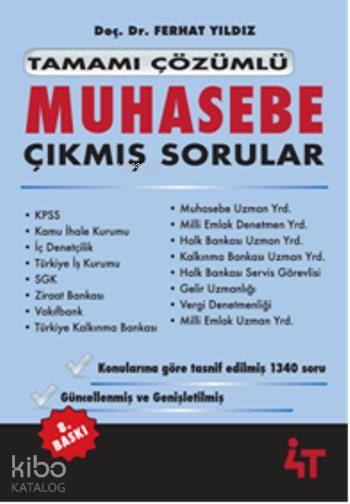 Tamamı Çözümlü Muhasebe Çıkmış Sorular