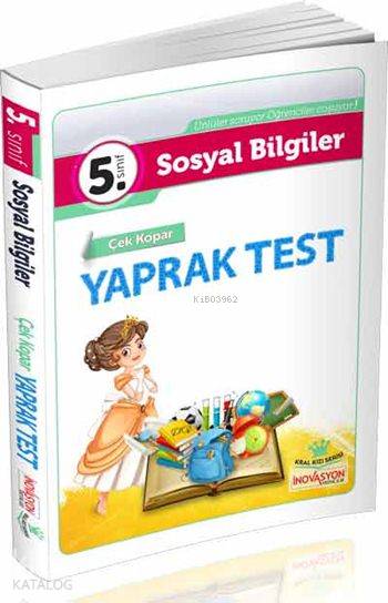 5. Sınıf Sosyal Bilgiler Çek Kopar Yaprak Test