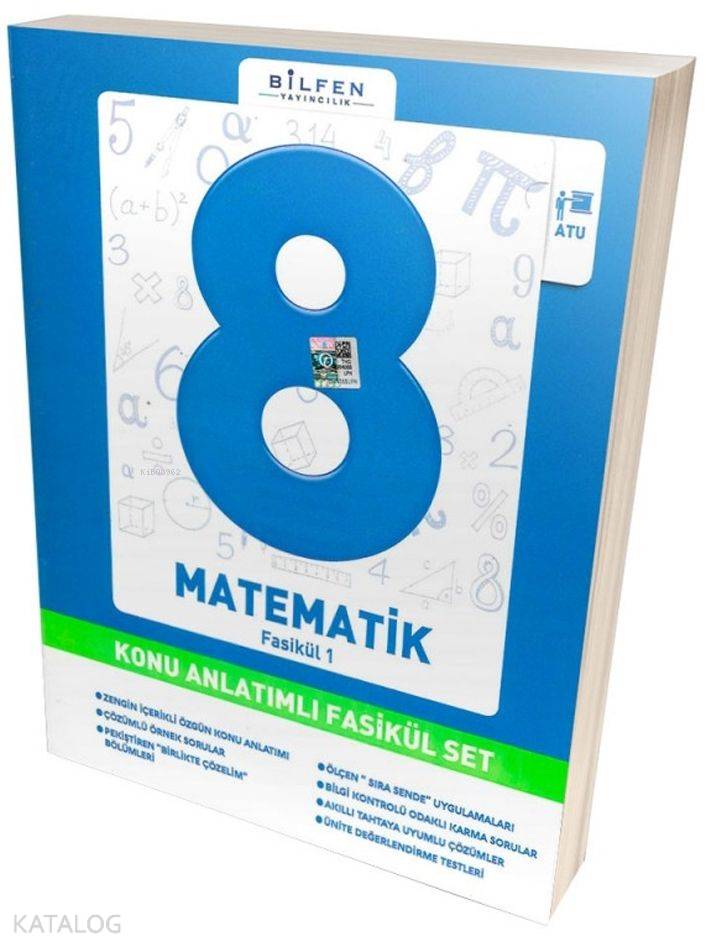 Bilfen Yayınları 8. Sınıf LGS Matematik Konu Anlatımlı Fasikül Set Bilfen 