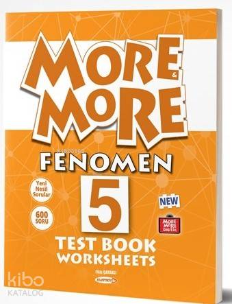 Kurmay ELT Yayınları More and More 5 English Fenomen Test Book Worksheets Kurmay ELT