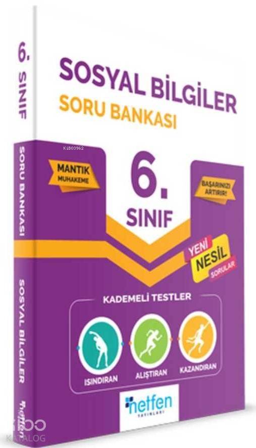 Netfen Yayınları 6. Sınıf Sosyal Bilgiler Soru Bankası Netfen 