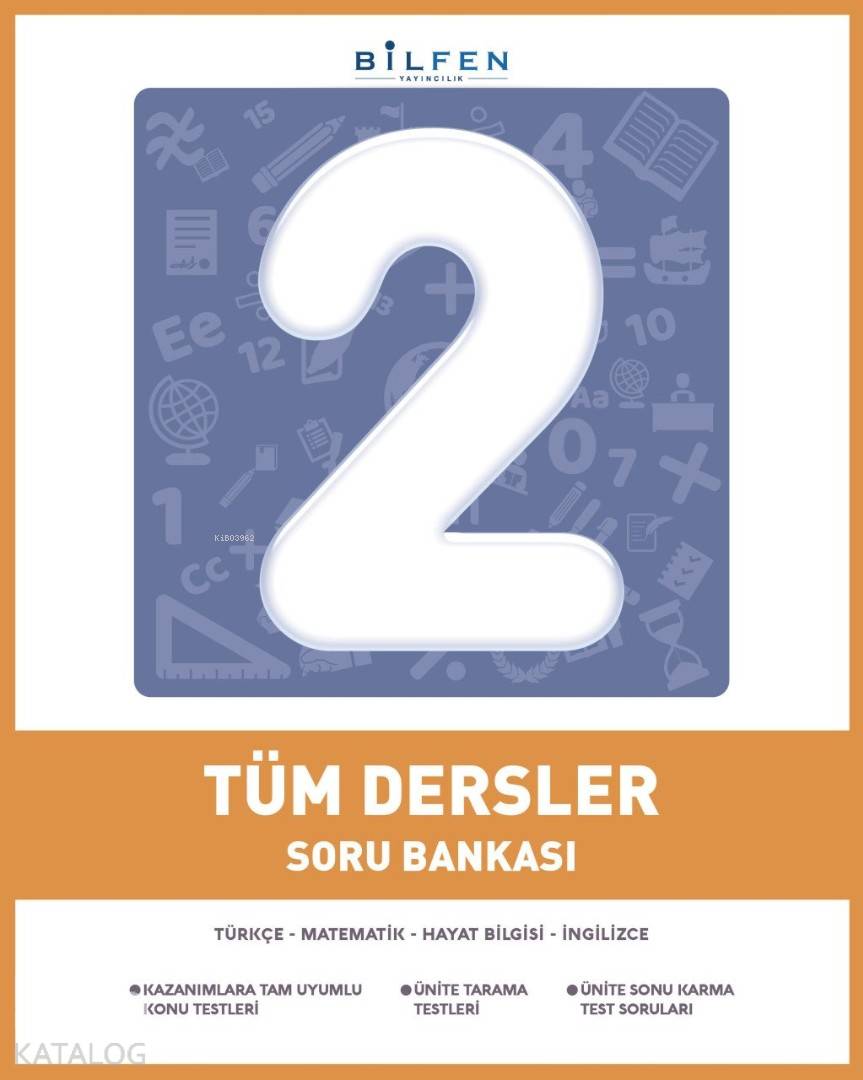 Bilfen Yayınları 2. Sınıf Tüm Dersler Soru Bankası Bilfen 